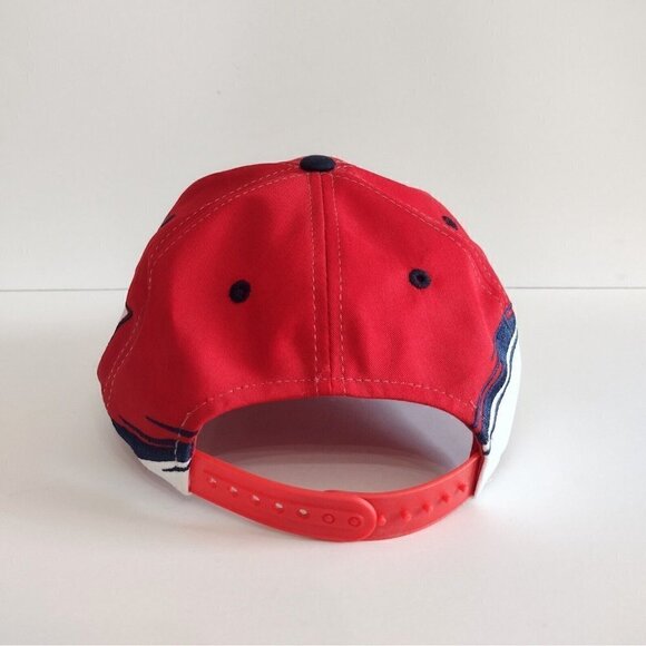 Citgo Supergard Racing #99 Jeff Burton Snapback Baseball Cap Hat Red - Picture 3 of 7